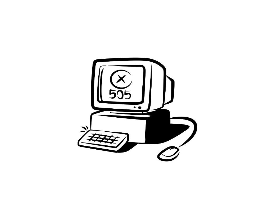 HTTP Error 505 - Retro Computer